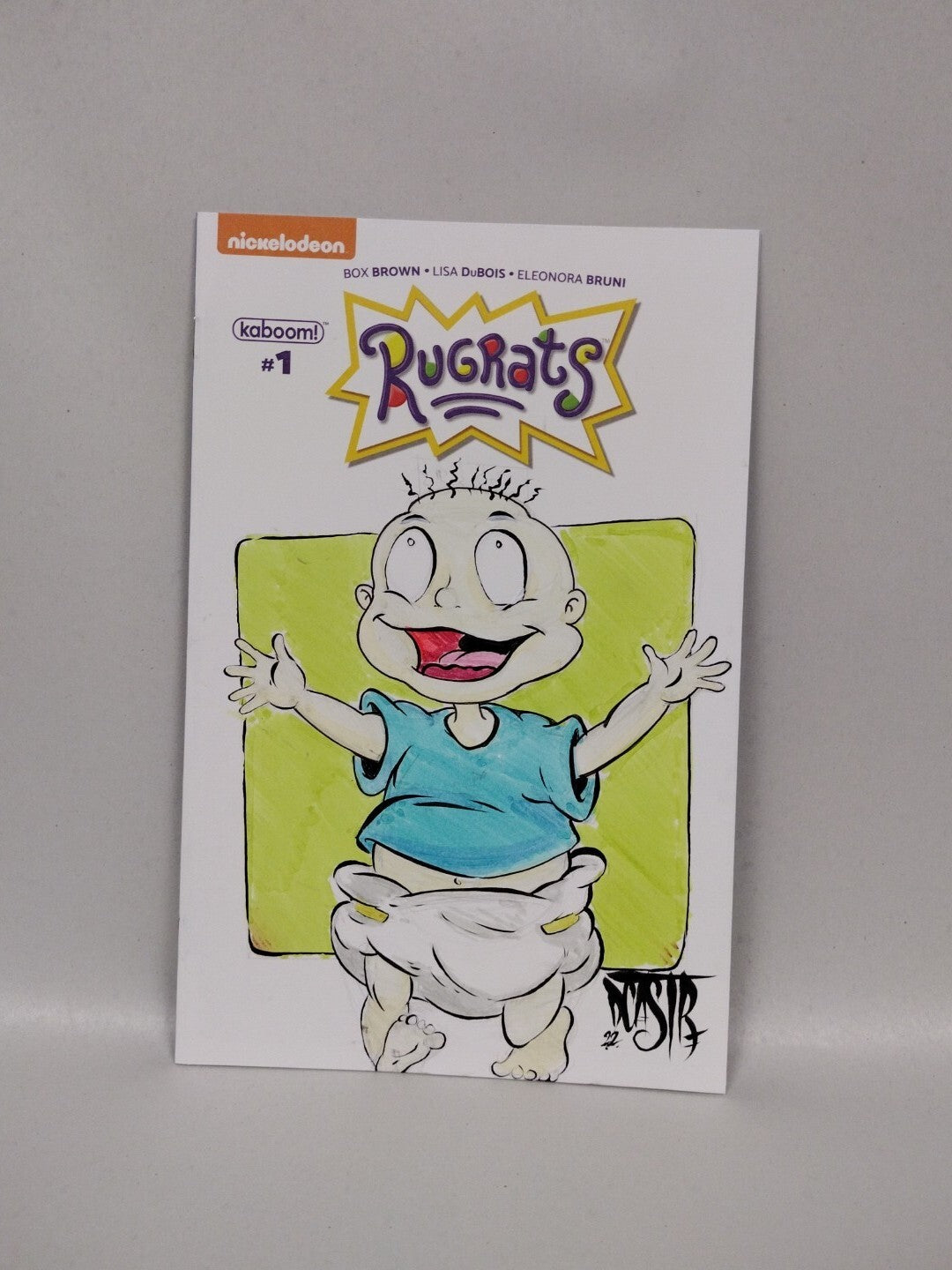 RUGRATS #1 (2017) Boom Studios Sketch Cover Variant Comic W Original DCastr Art