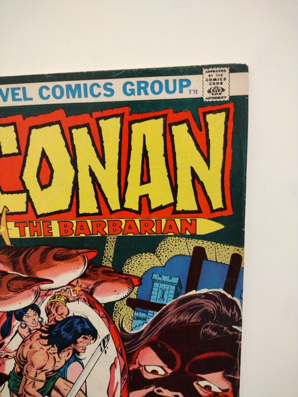 Conan #27 (1973) Bronze Age Marvel Comic Roy Thomas John Buscema 