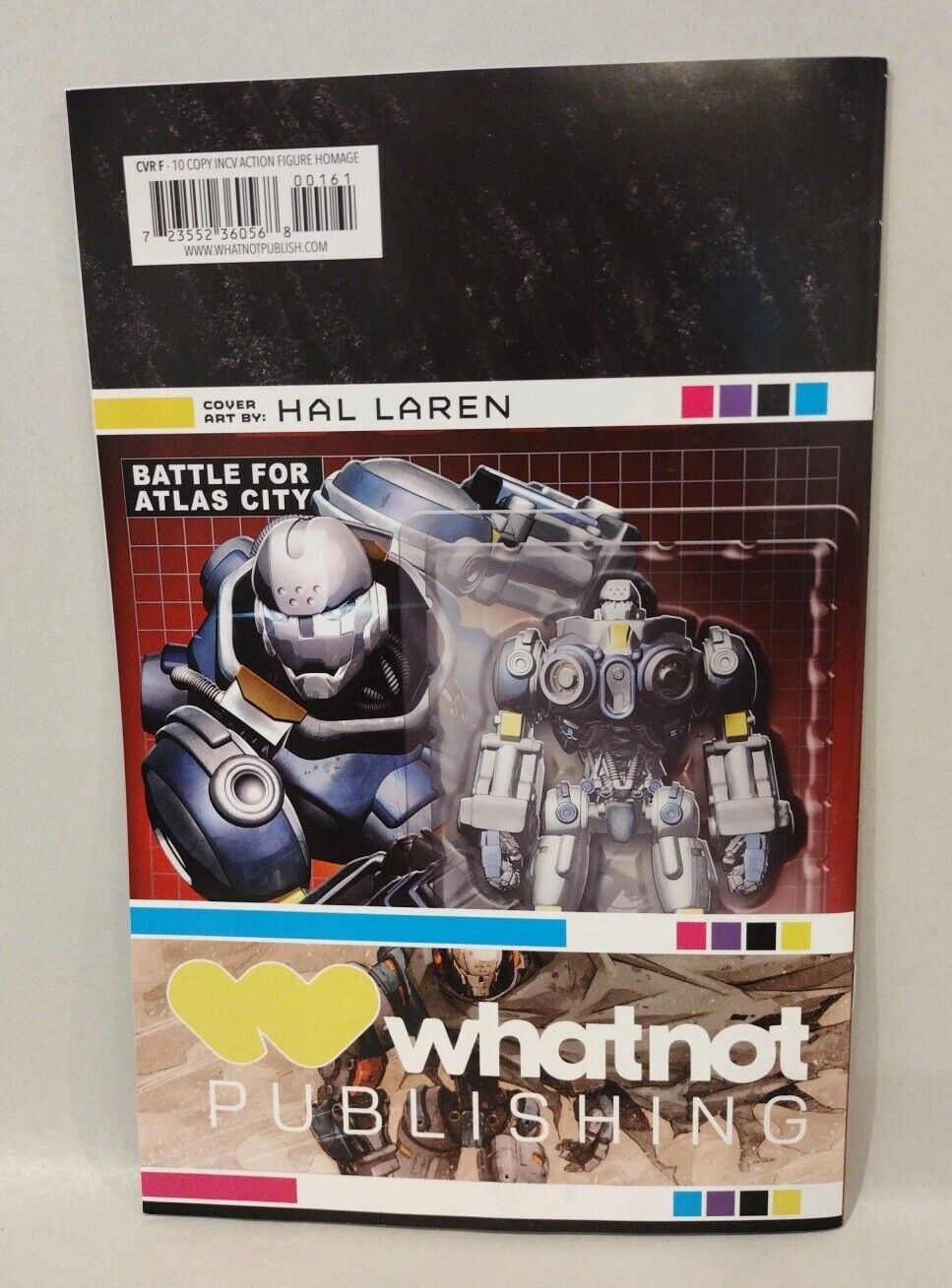 Astrobots #1 1:10 (2023) Whatnot Massive Hal Laren Action Figure Variant VF