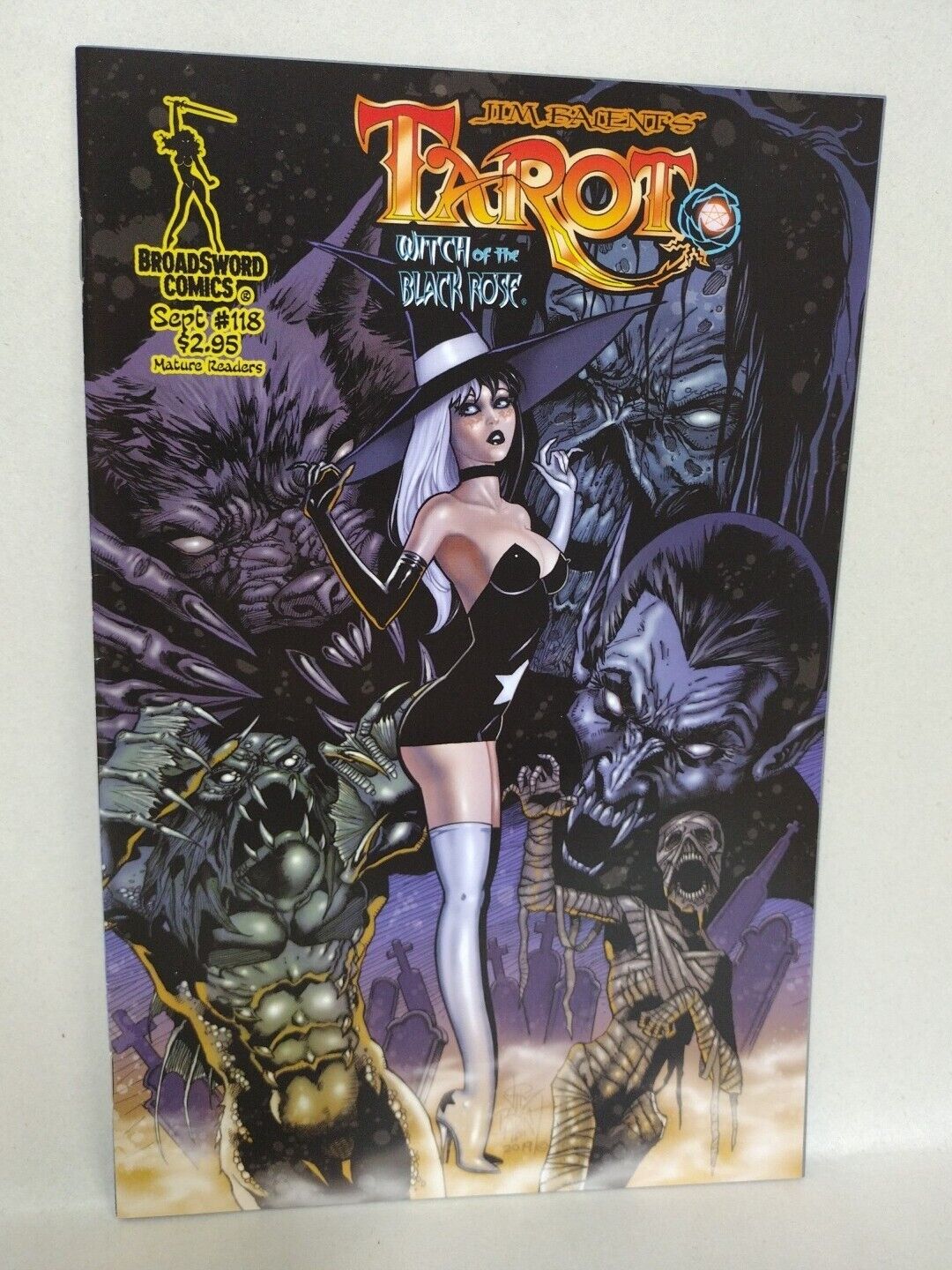 Tarot Witch Of The Black Rose (2019) Broadsword Comic Lot Set #117-121 F-NM