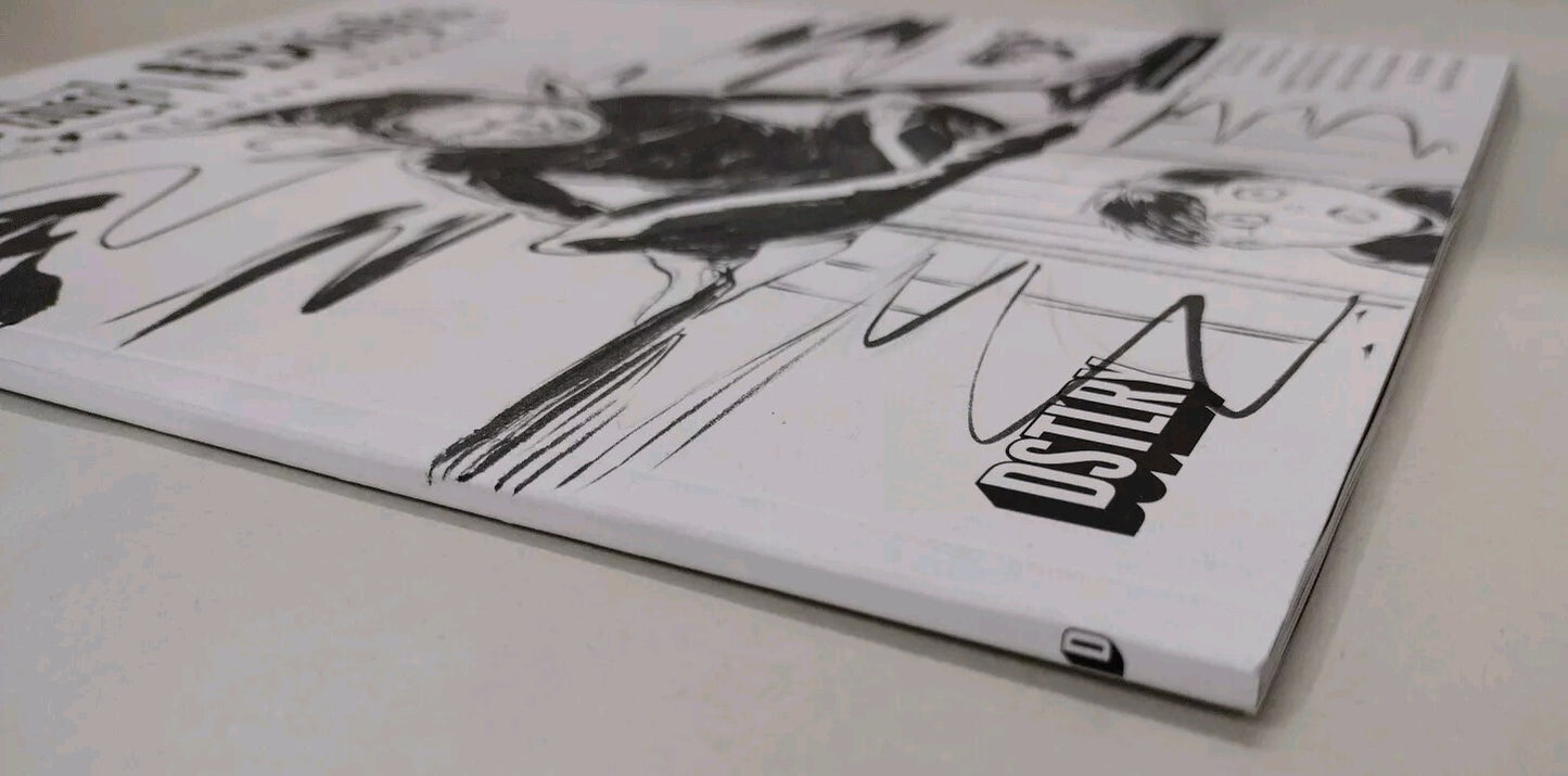 Through Boughs A Yuletide Offering #1 DSTLRY Sketch Cover W Orignal DCastr Art