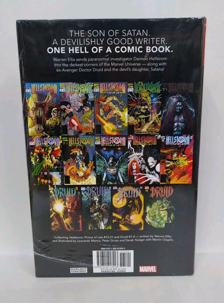 Hellstorm by Warren Ellis Omnibus New Marvel Comics HC Hardcover Sealed