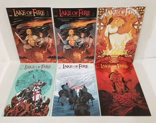 Lake Of Fire (2016) Complete Image Comic Lot Set #1-5 +2nd Print Fairbairn Smith