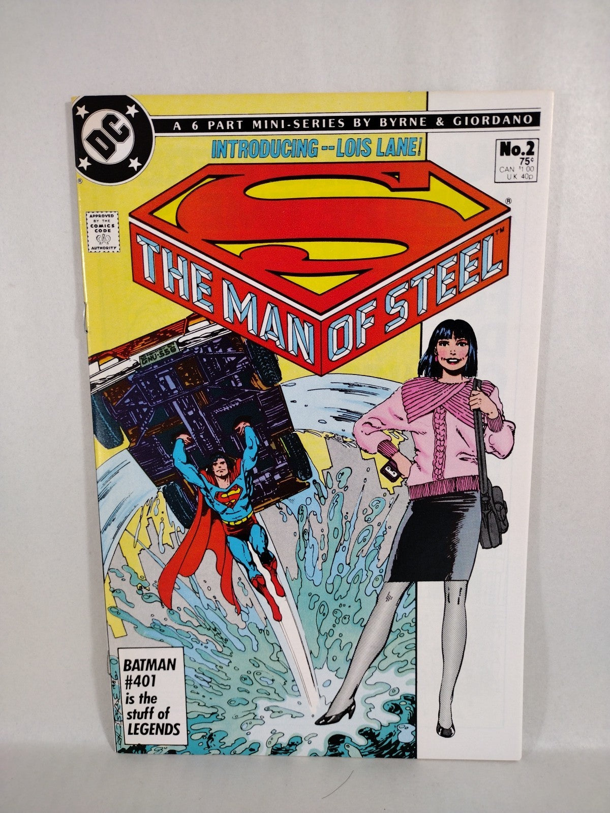 Superman Man Of Steel (1986) Complete John Bryne DC Comic Set #1-6 VF-NM