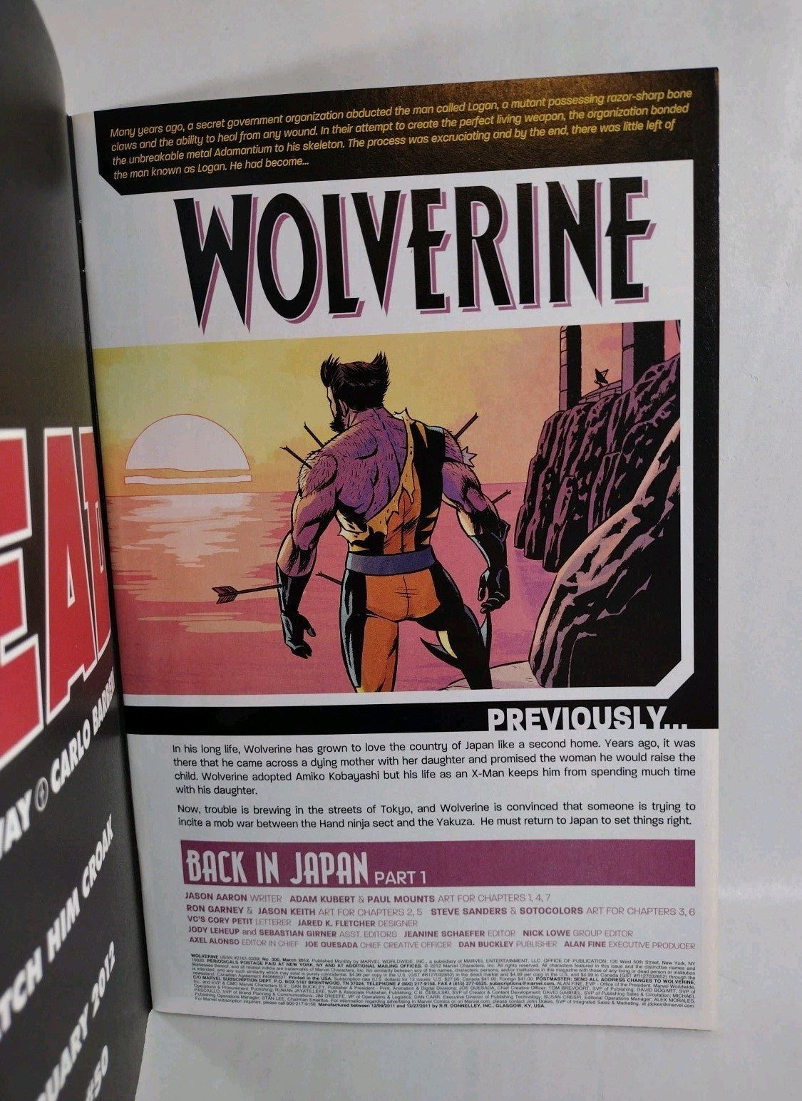 Wolverine #300 (2012) Marvel Comic Blank Sketch Cover Variant NM