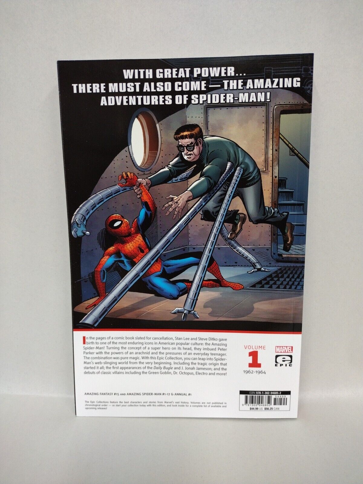 Amazing Spider-Man Epic Collection Vol 1 Great Power (2022) Marvel TPB DC New