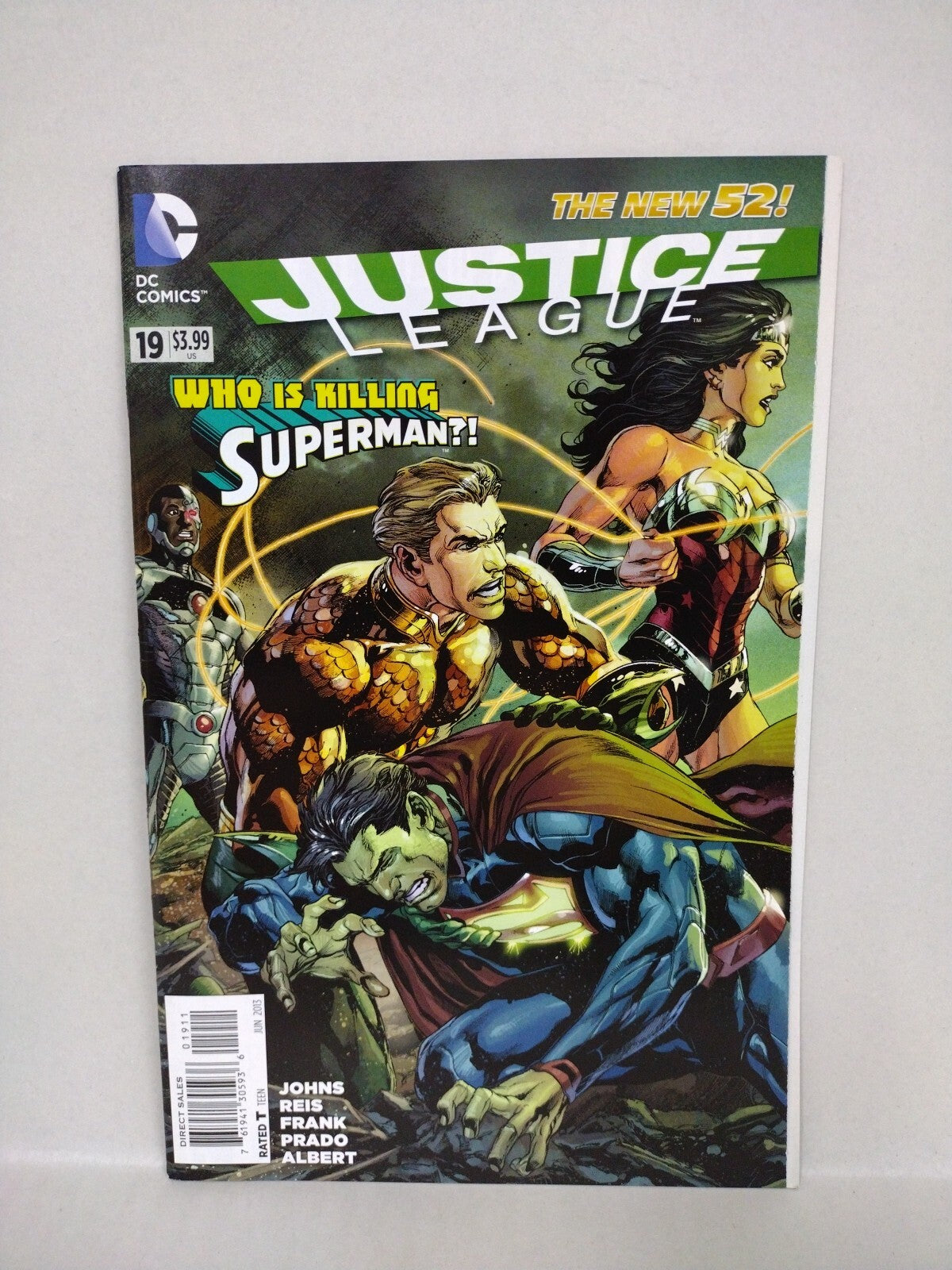 Justice League (2013) DC Comic Lot Set 18 19 20 21 22 23 Ivan Reis Gary Frank
