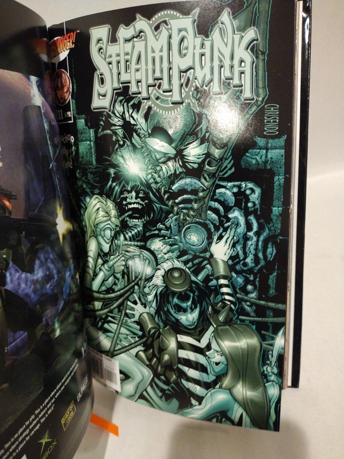 Chris Bachalo's Steampunk (2000) Complete Collect ARG Custom Bound Comic HC #138