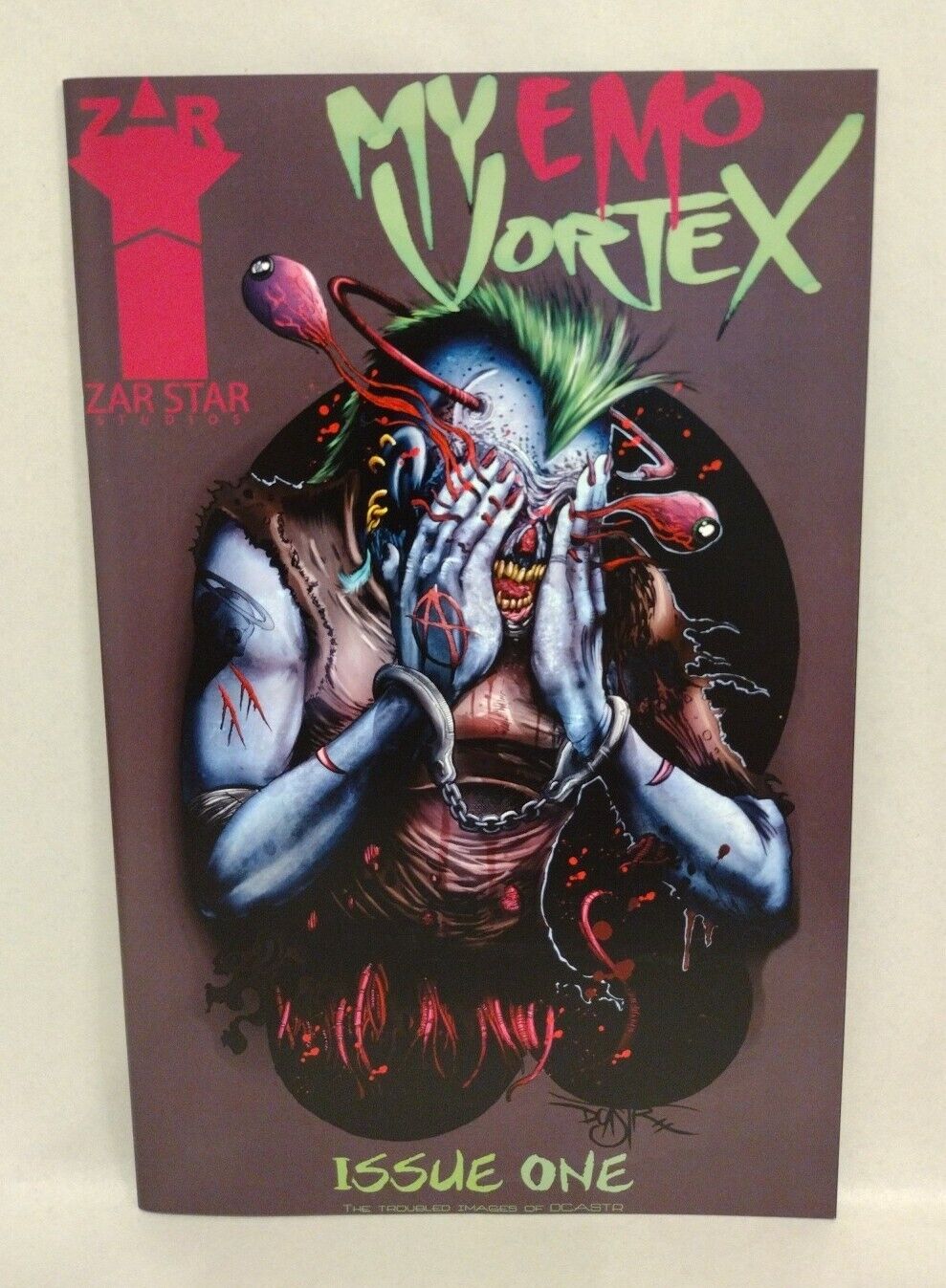 My Emo Vortex Artbook Set Vol 1 2 3 Dave Castr Zarstar Studios NM