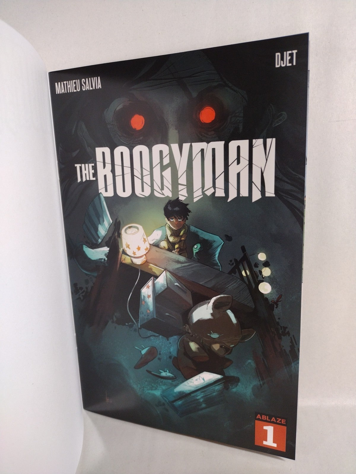 Boogyman #1 (2022) Ablaze Comic Blank Sketch Variant Glow In The Dark Cover NM
