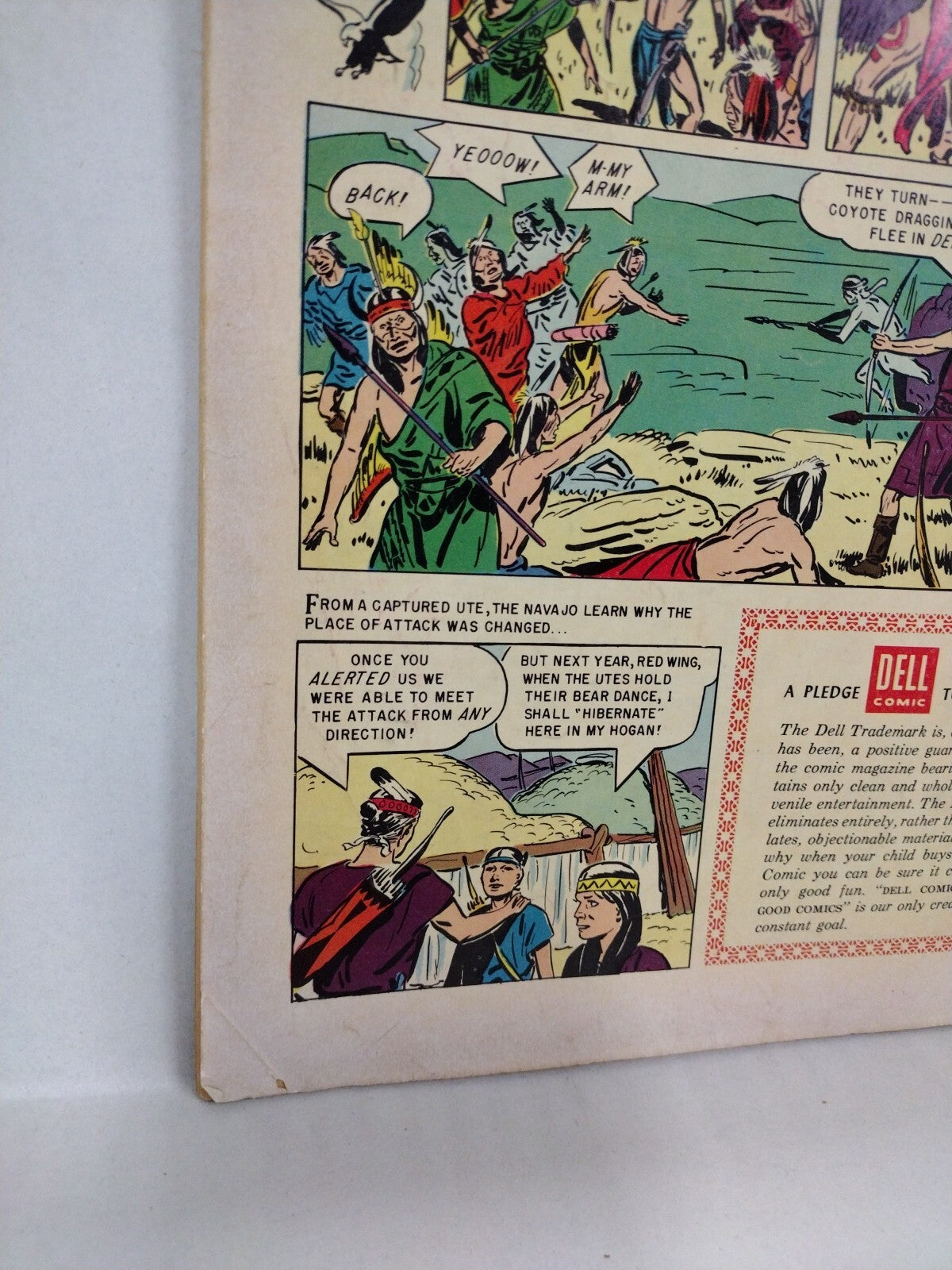 Indian Chief #20 (1955) Dell Comics John Daly 