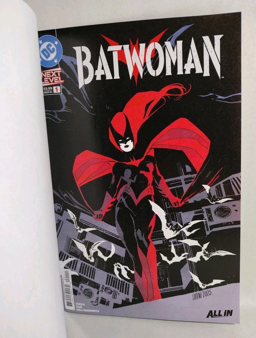Batwoman #1 (2026) DC Comic Sketch Cover Variant W Original DCastr Art