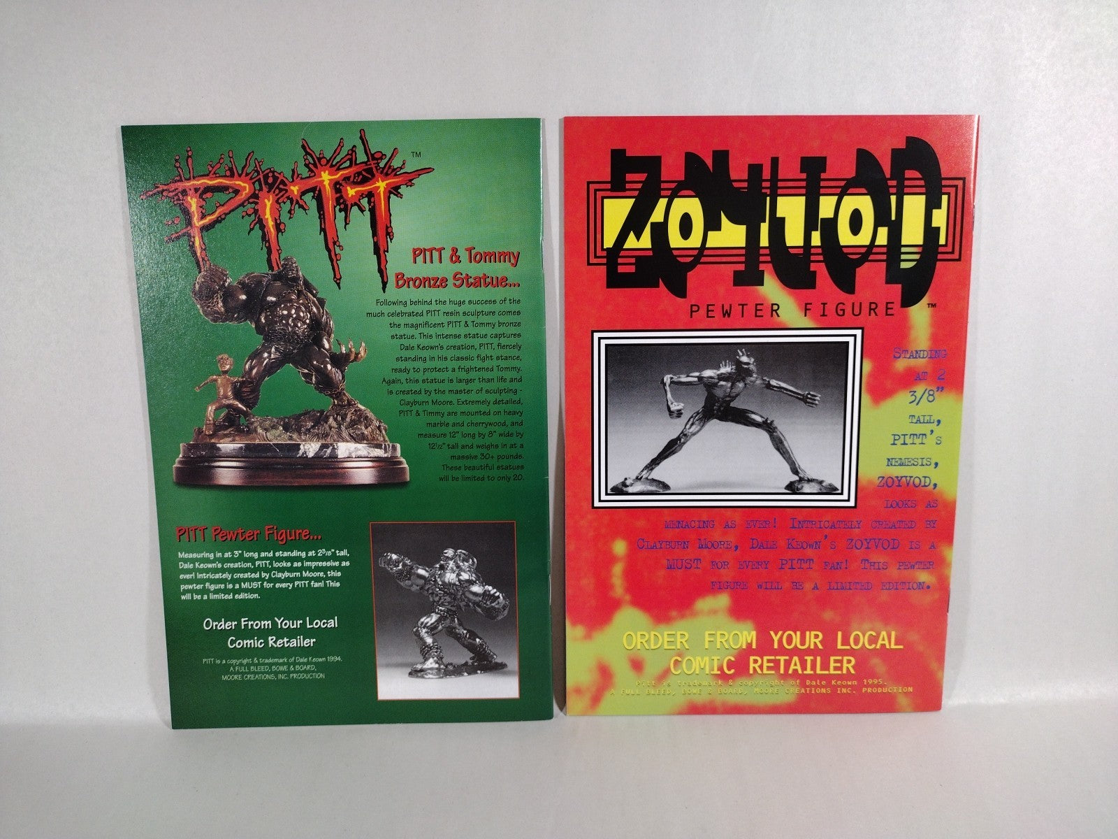 Pitt (1993) Image Comic Lot Set 1 2 3 4 5 6 7 8 9 10 Dale Keown Full Bleed VF-NM