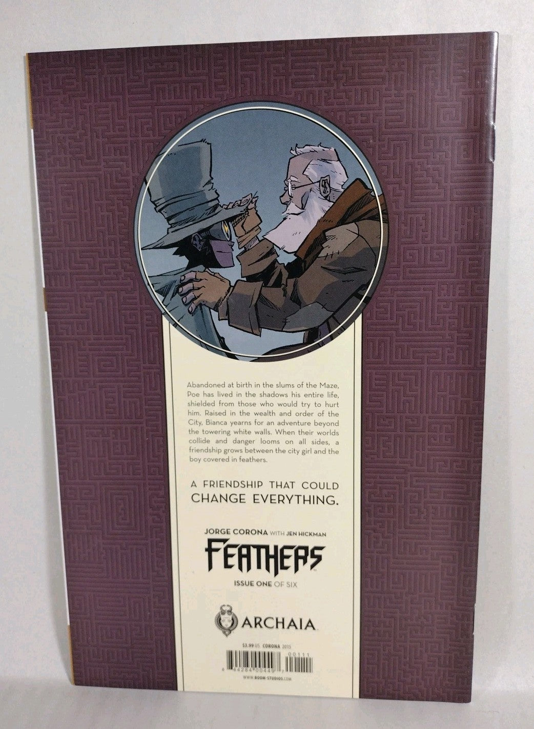 Feathers (2015) Complete Archaia Boom Studios Comic Set #1-6 Jorge Corona VF 