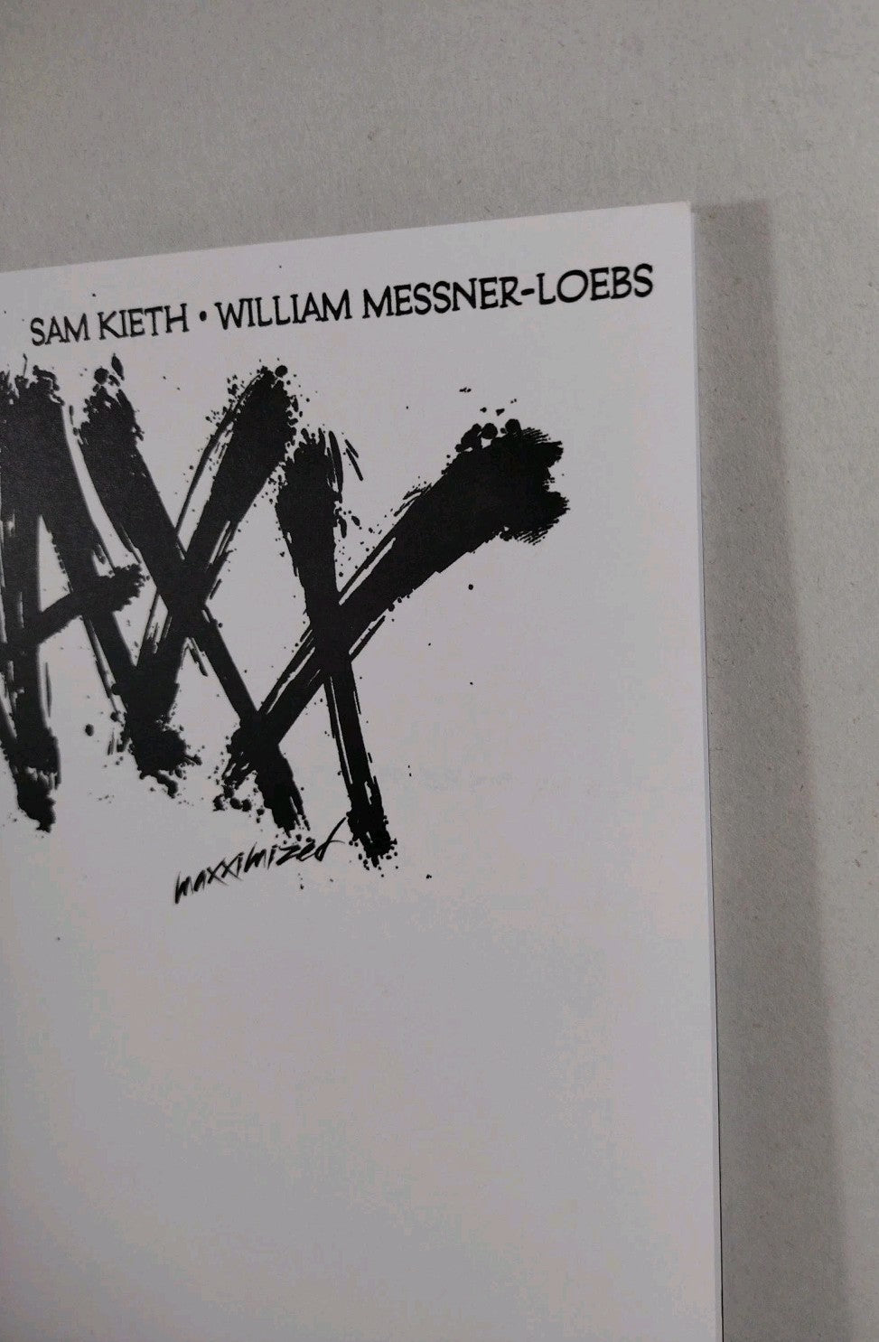 The Maxx #13 (2014) Sam Keith IDW Blank Sketch Variant Cover Comic New NM