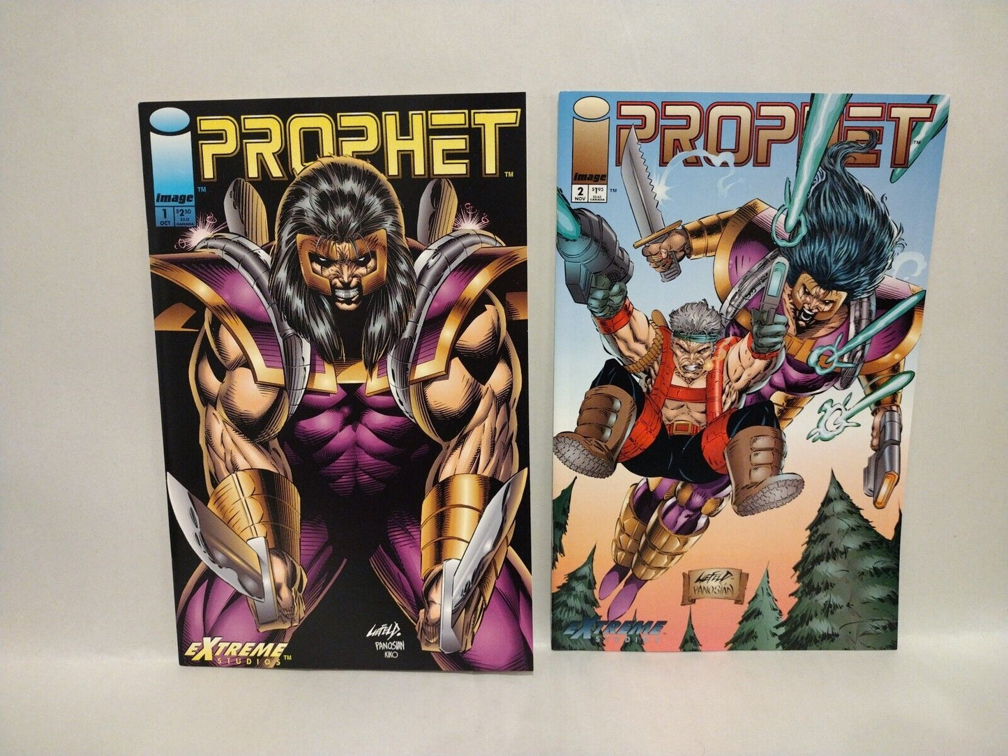 Prophet Vol. 1 (1993) Image Comic Set #1-8 War Games Pt 1 2 3  1st Crypt Splatt