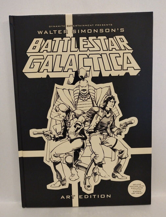 BATTLESTAR GALACTICA Art Edition Walter Simonson Signed Variant 2018 HC New