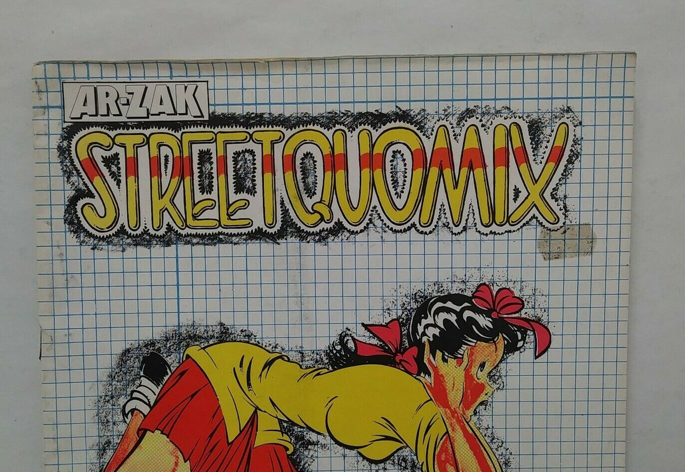 Streetquomix Street Comics #3 (1977) Ar Zak Underground Comix British Szostek