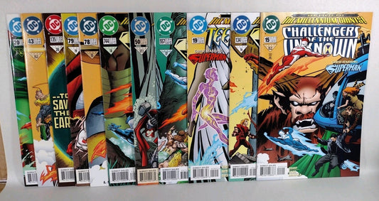 Superman: Behold! The Millennium Giants! #1-8 Complete Story + Tie-Ins Red Blue