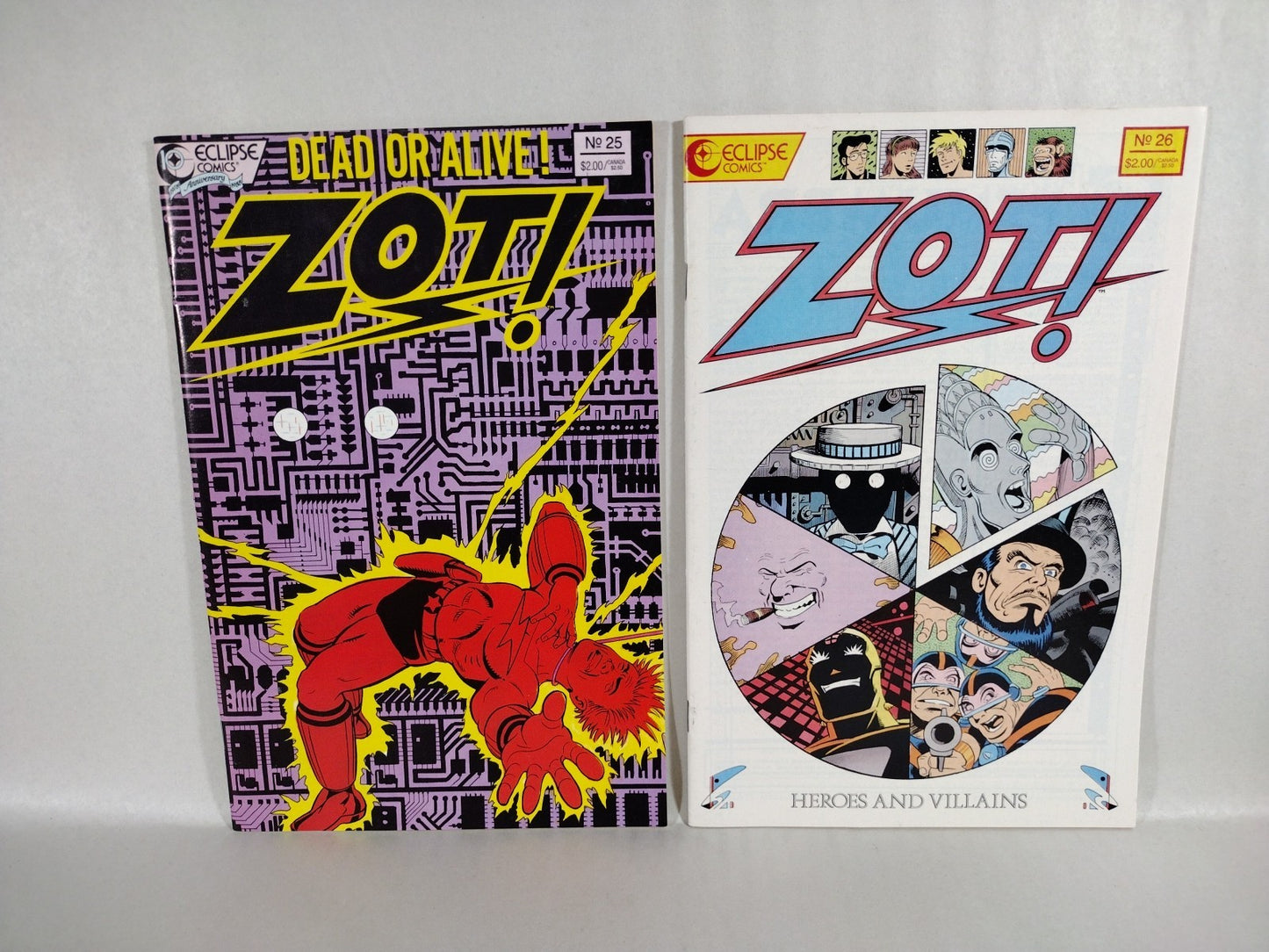 Zot! (1984) 26 Issue Eclipse Comic Lot Set 4 5 8 9 11-21 24-29 31 34-36 McCloud