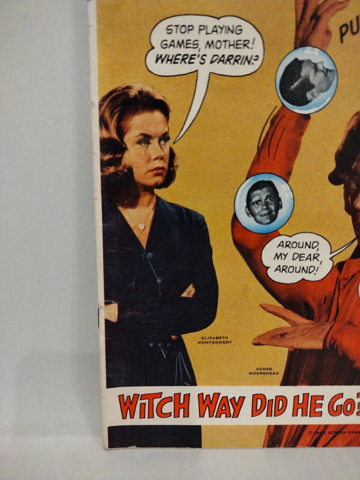 Bewitched #5 (1966) Silver Age Dell Comic Elizabeth Montgomery 