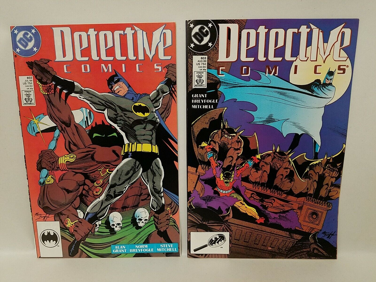 Detective Comics (1989) Complete "Tulpa" Comic Lot Set #600 601 602 603 Demon