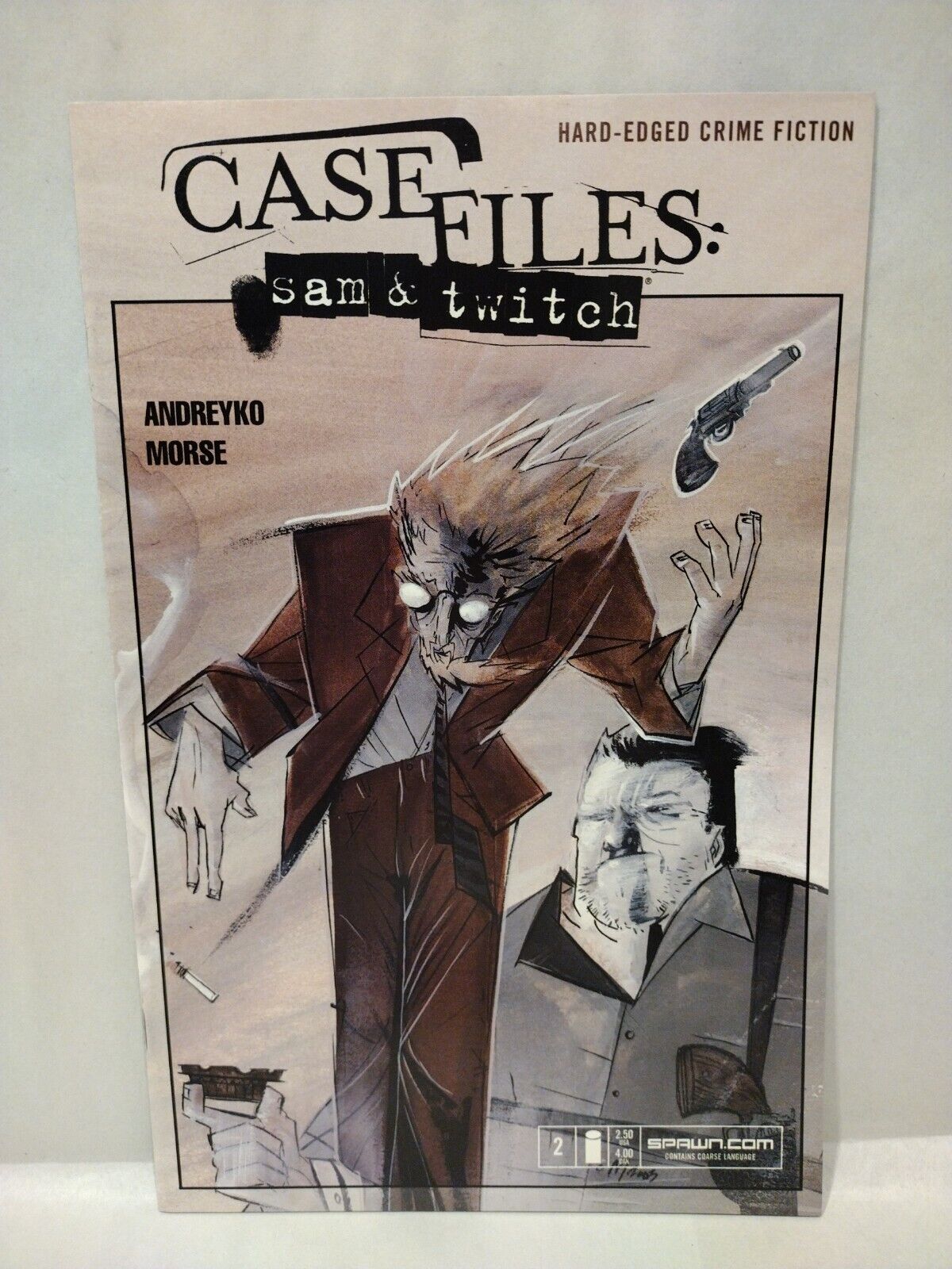 Case Files Sam & Twitch (2003) Image Comic Lot Set #1 & 2 Marc Andreyko Morse