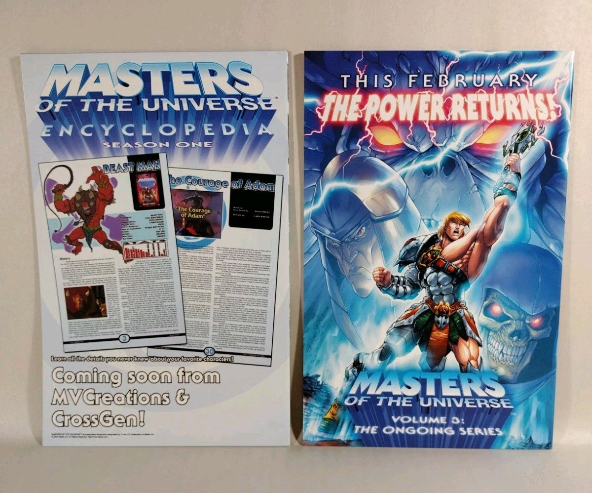 Masters Of The Universe MV Creations Comic Lot 1 2 4-6 Icons Of Evil Snakemen+