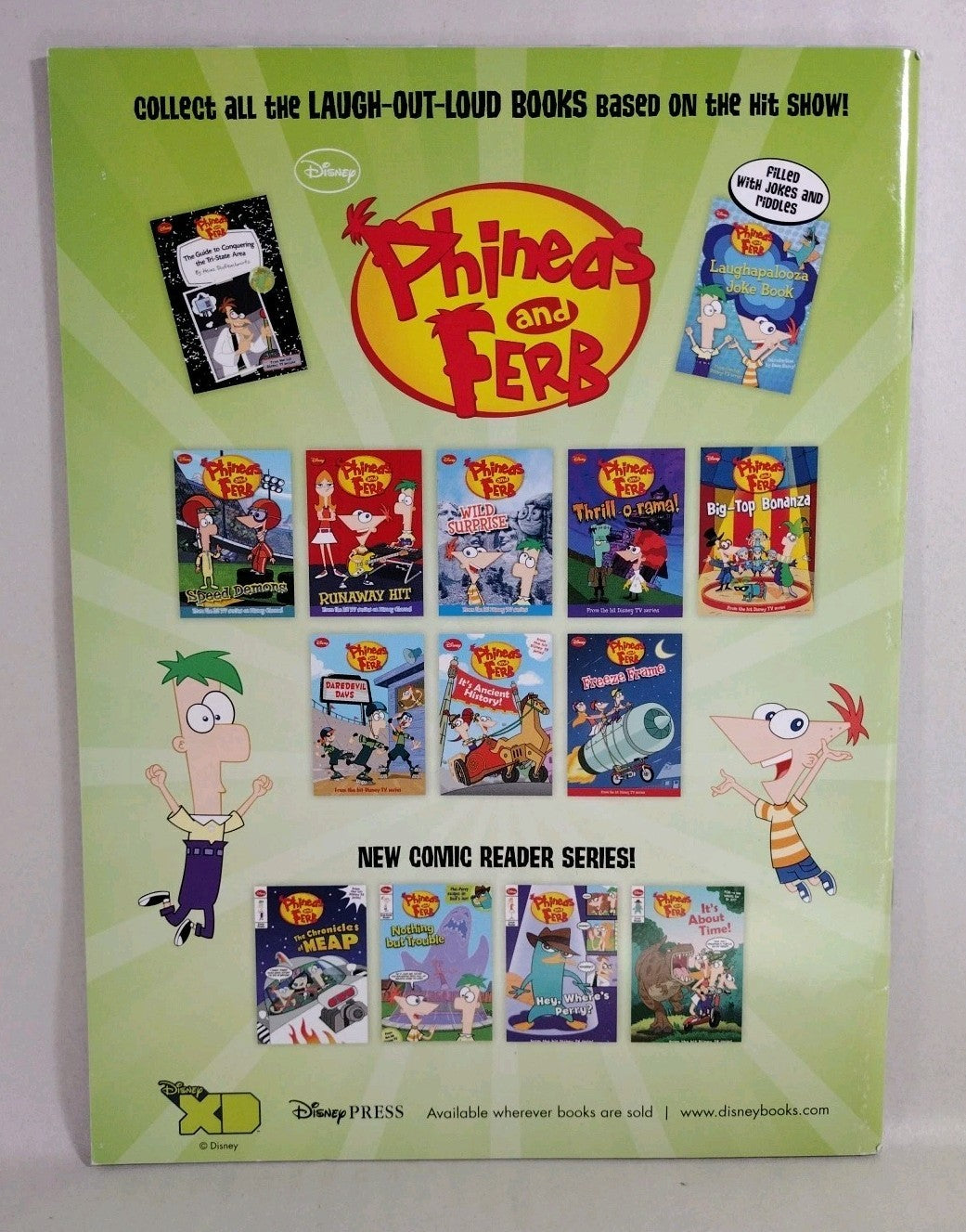 Phineas And Ferb Official Disney Comic Magazine Lot Set #1 (2011) 6 (2012)