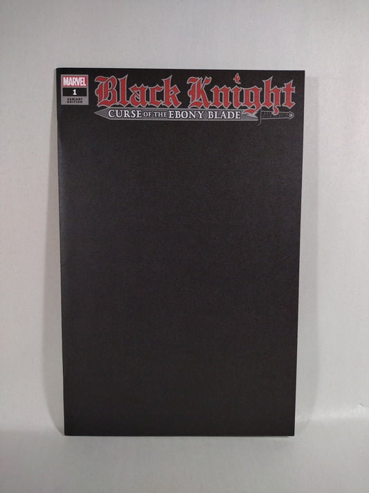 Black Knight Curse Of The Ebony Blade #1 (2021) Marvel Blank Sketch Variant NM