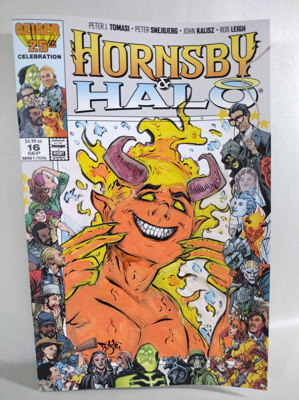 Hornsby And Halo #16 (2026) Image Comic Sketch Cover W Original Dave Castr Art