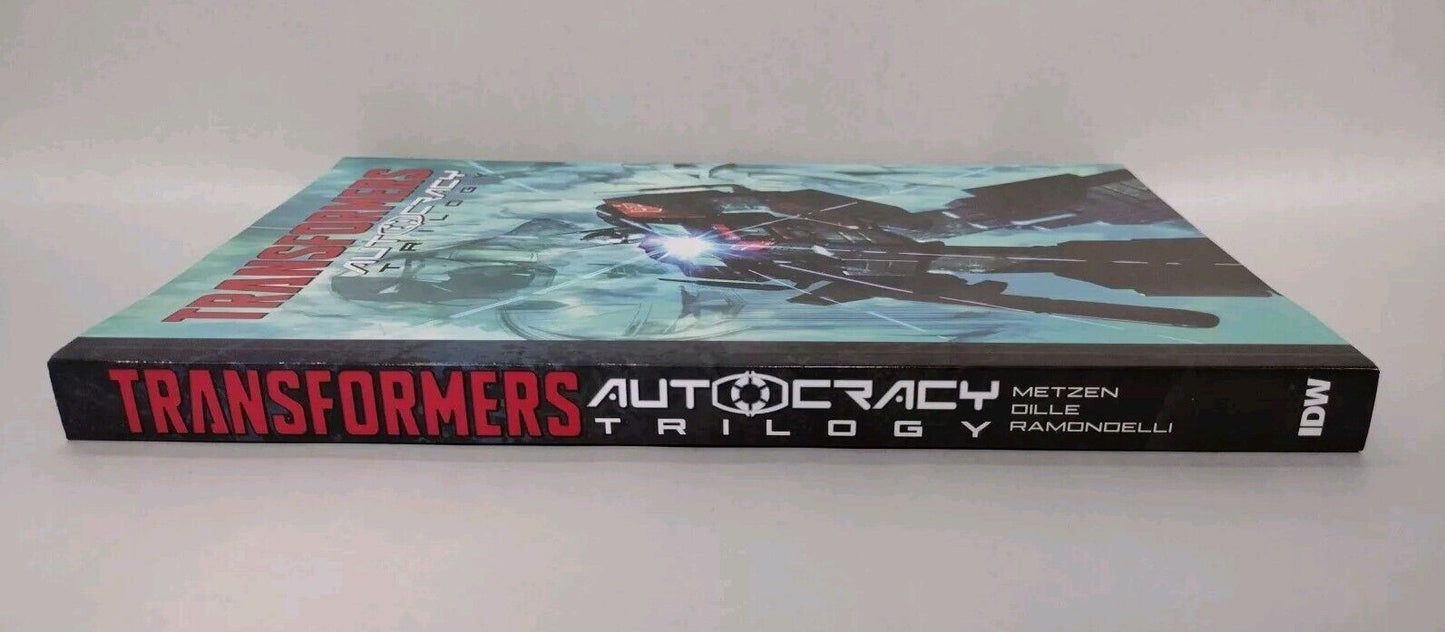 Transformers Autocracy Trilogy (2018) IDW Trade Paperback 1st Print New