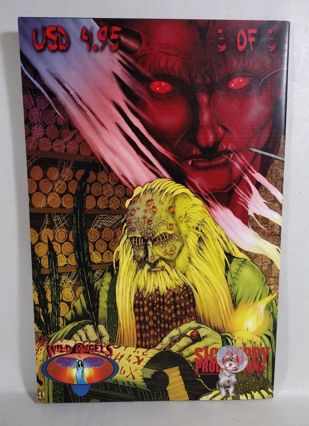 Original Sin (2012) Complete Wild Angels Comic Set #1 2 3 Signed Joe Tim Vigil