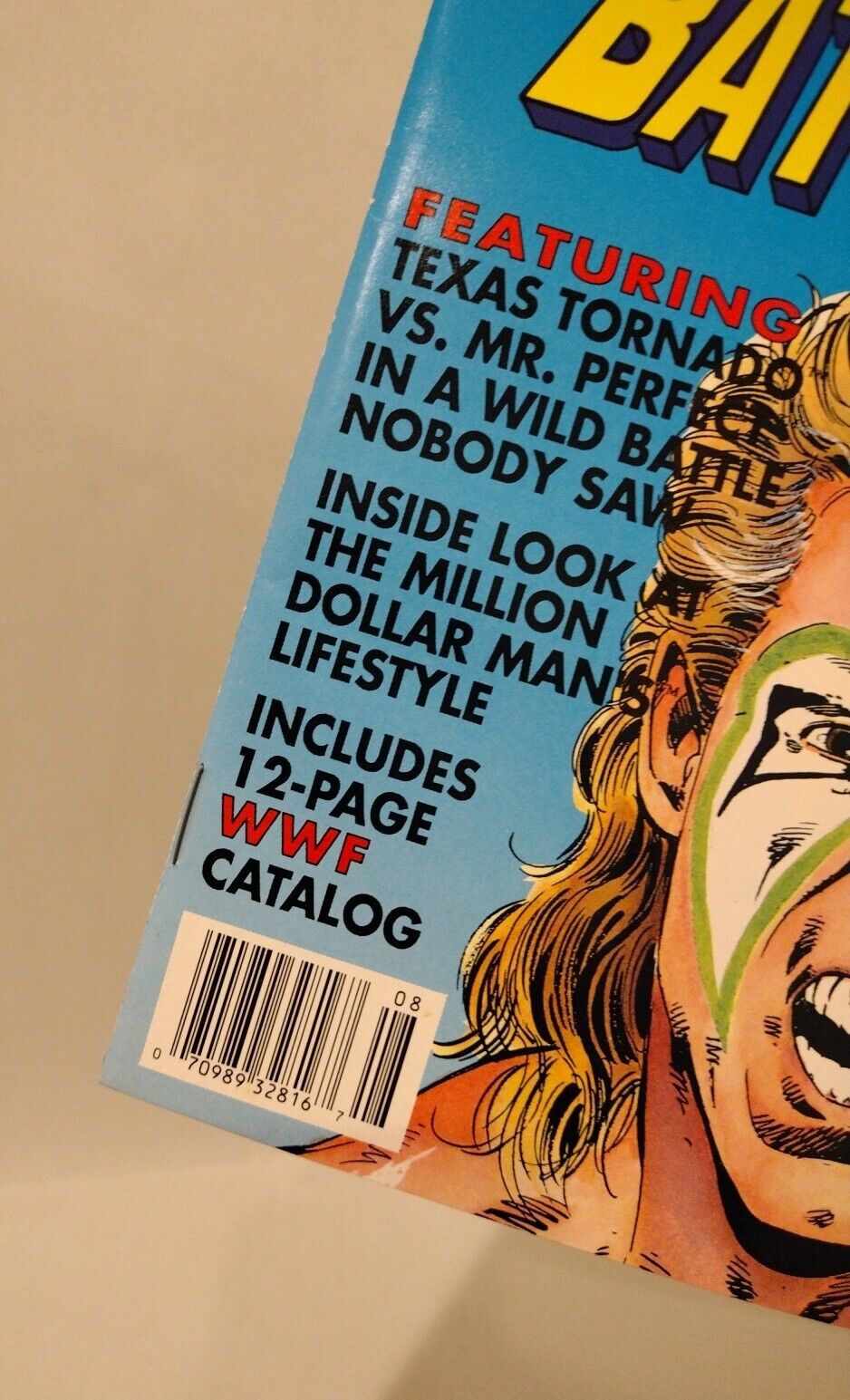 WWF Battlemania #1 (1991) Valiant Comic Complete w Poster & Inserts VF-NM WWE
