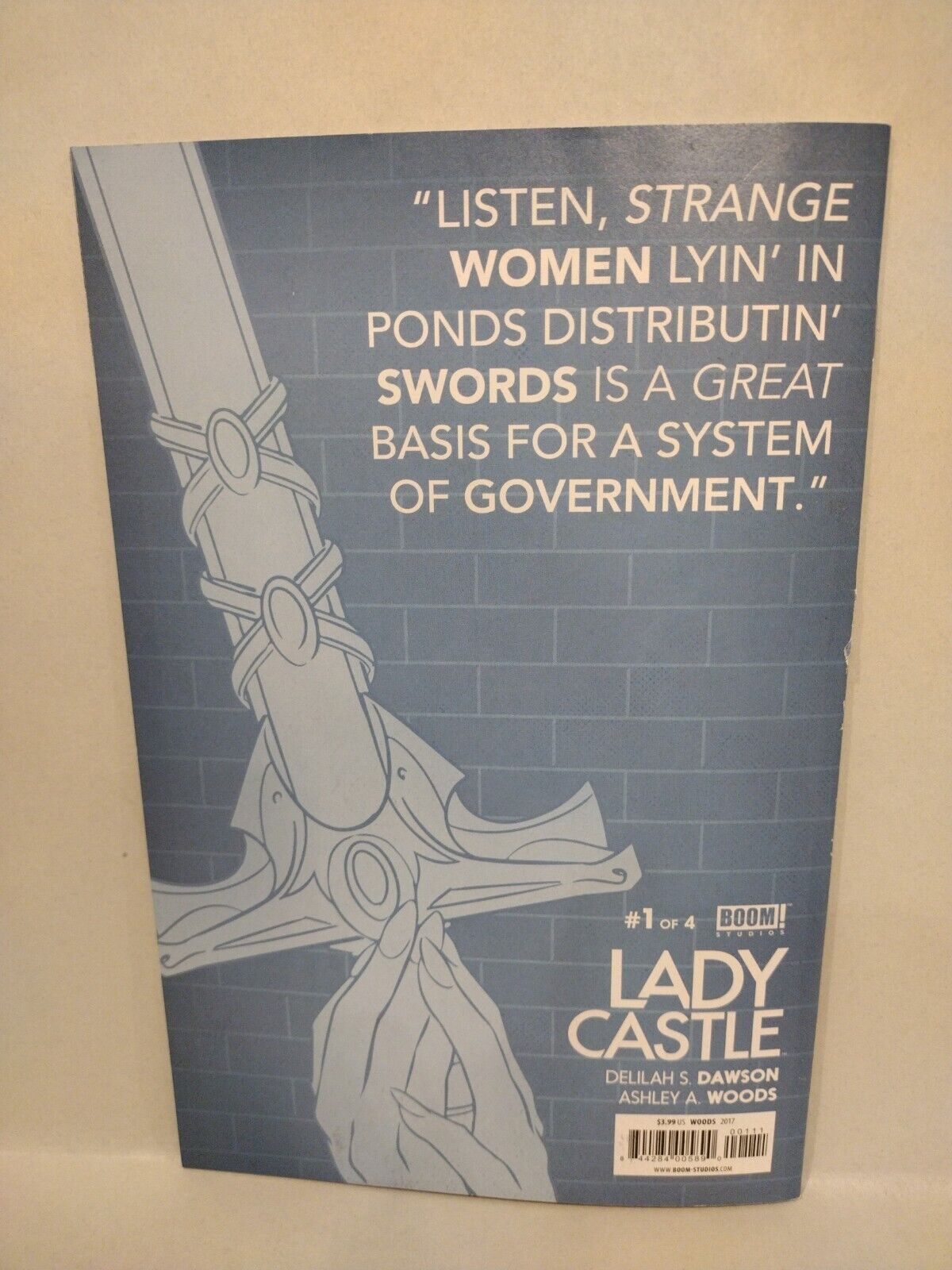 Lady Castle (2017) Boom Studios Complete Comic Set #1 2 3 4 Delilah Dawson NM