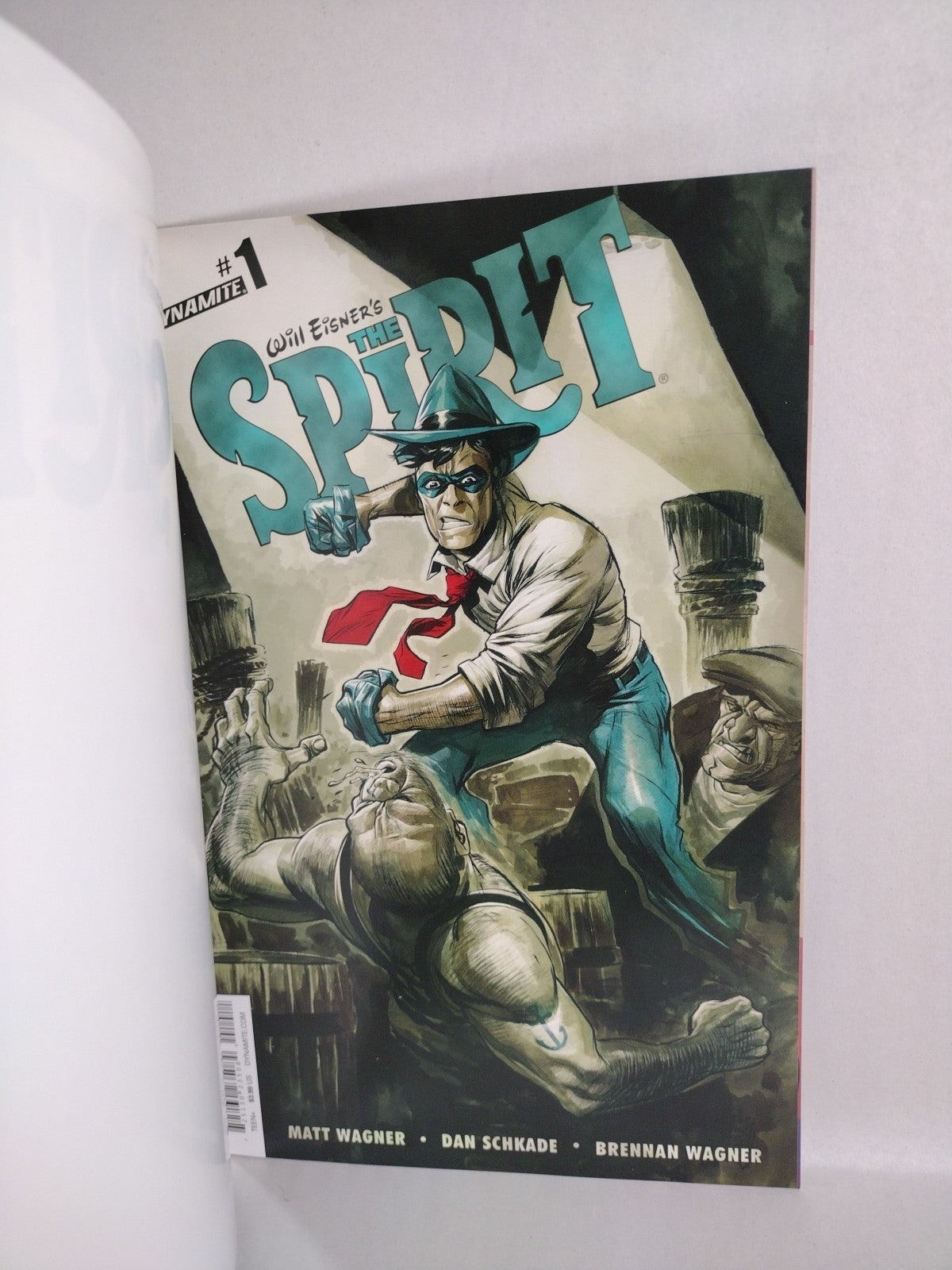 Will Eisner's The Spirit #1 2015 Dynamite Comic Blank Sketch Variant Cover VF-NM