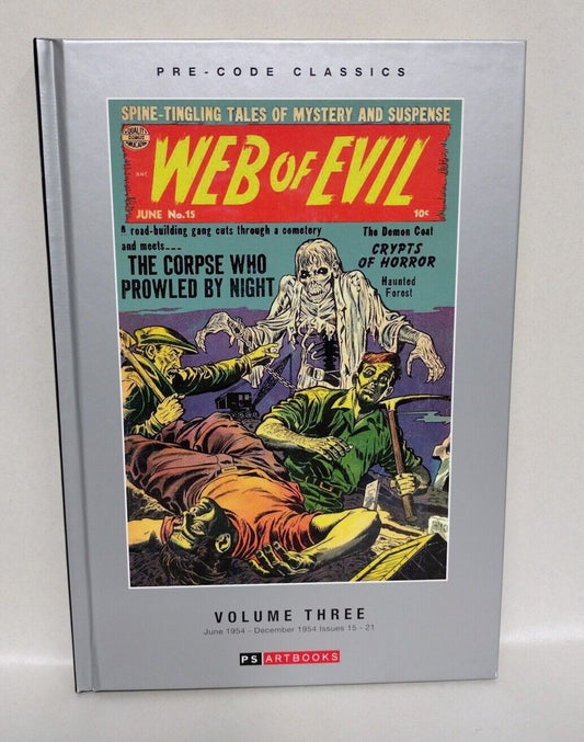 Web Of Evil Vol 3 PS Artbooks (2015) HC #15-21 Pre Code Horror Classics NEW