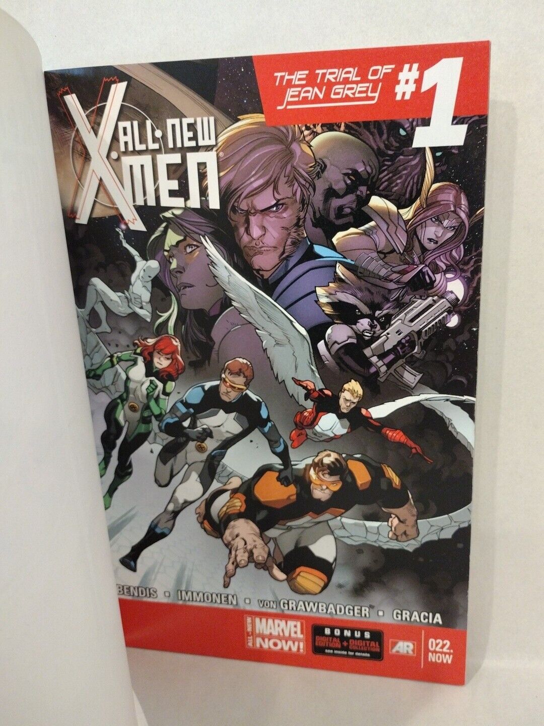 All New X-Men #22 (2014) Blank Cover Variant Comic W Original Angela Art ARG COA