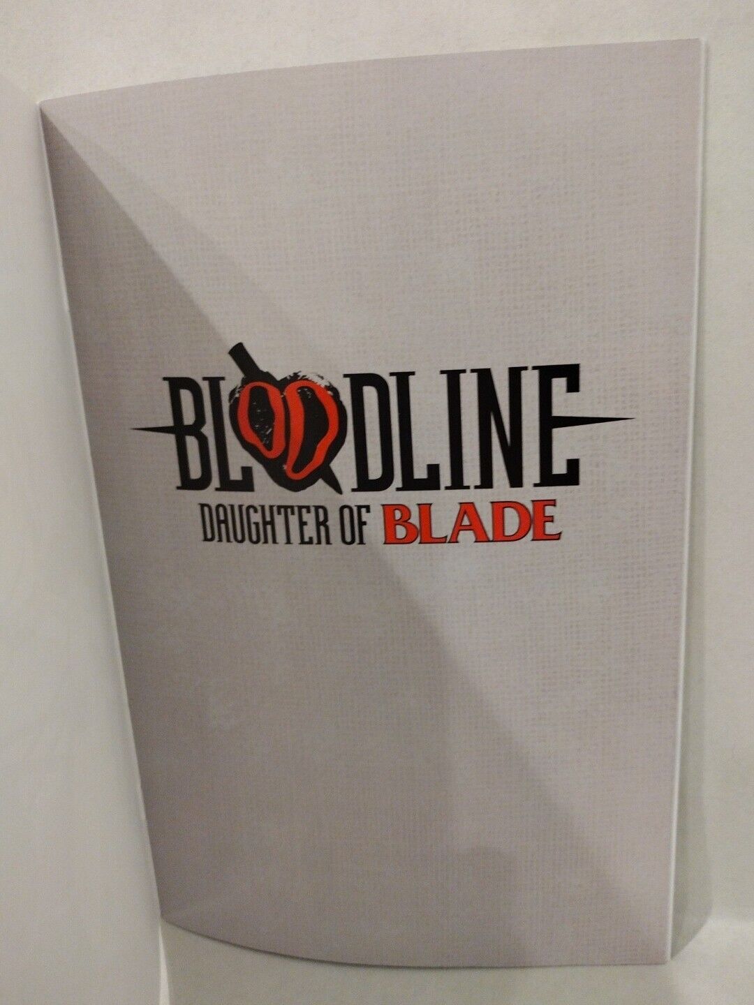 Bloodline Daughter Of Blade 1 (2023) Marvel Blank Variant Comic w Original Art