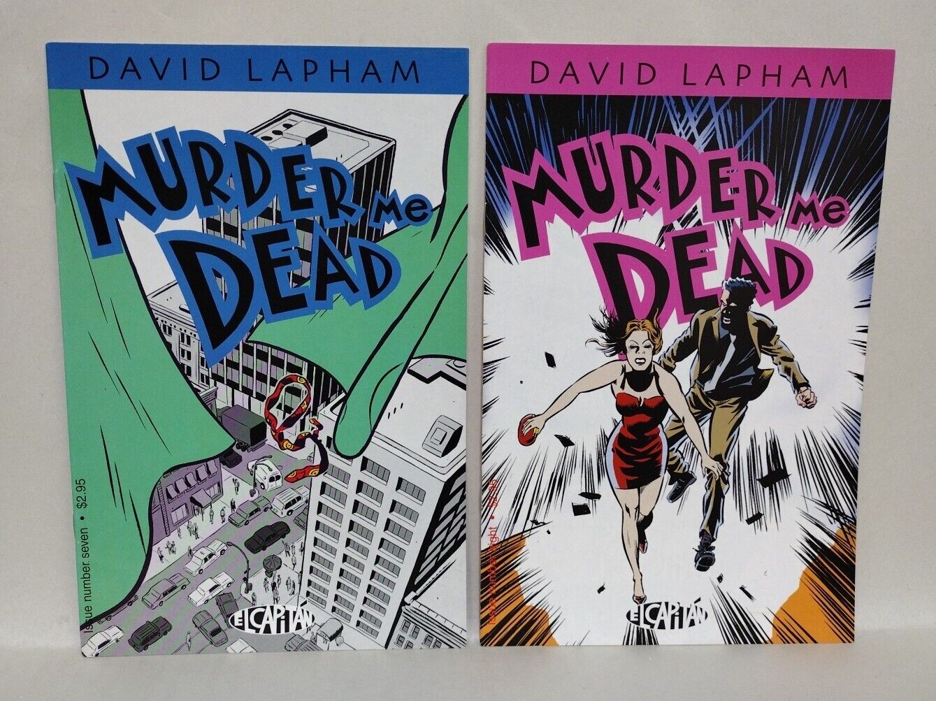 Murder Me Dead (2000) Complete El Capitan Comic Series  David Lapham #1-9 FN