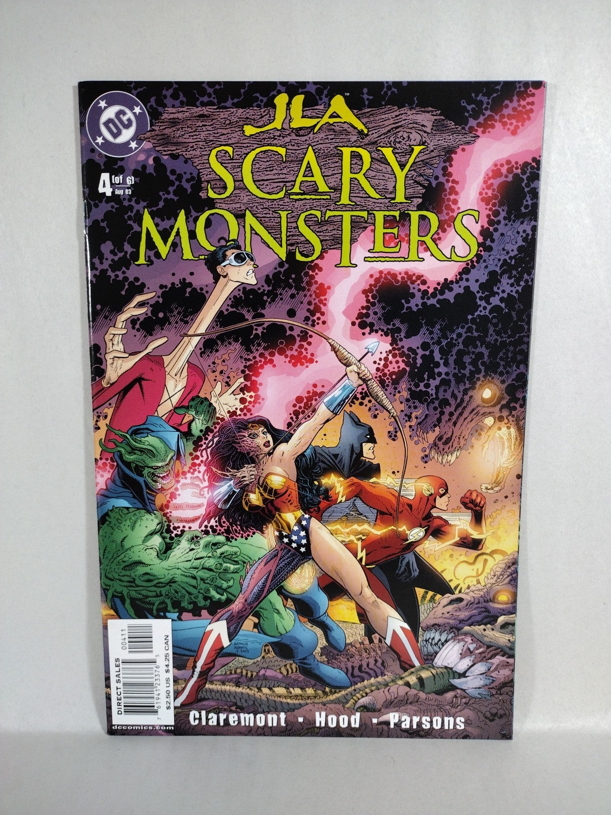 JLA Scary Monsters (2003) Complete DC Comic Set #1-6 Art Adams Covers Claremont