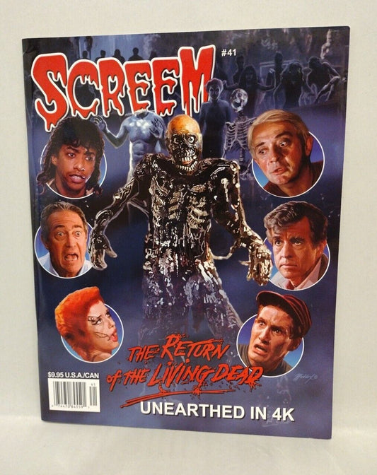 Screem Magazine #41 (2023) Return Of The Living Dead Tarman John Russo Interview