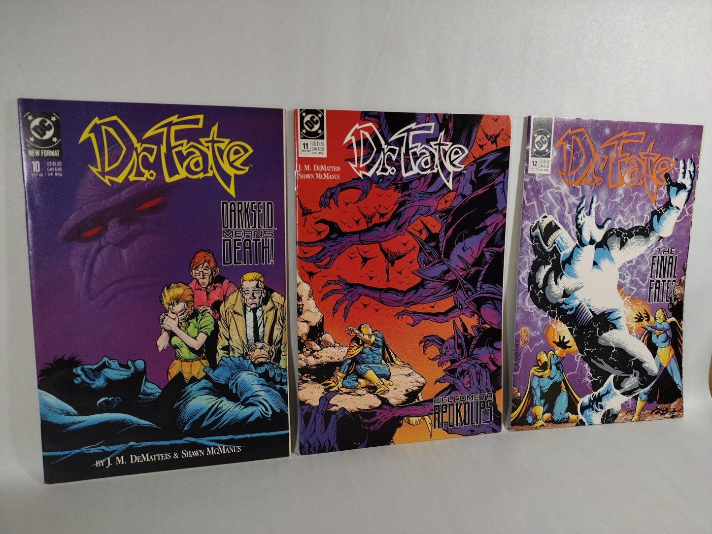 DR. FATE # 1-16 (1988) DC Comic Lot Set #1-6 10-20 22 23 DeMatteis Shawn McManus