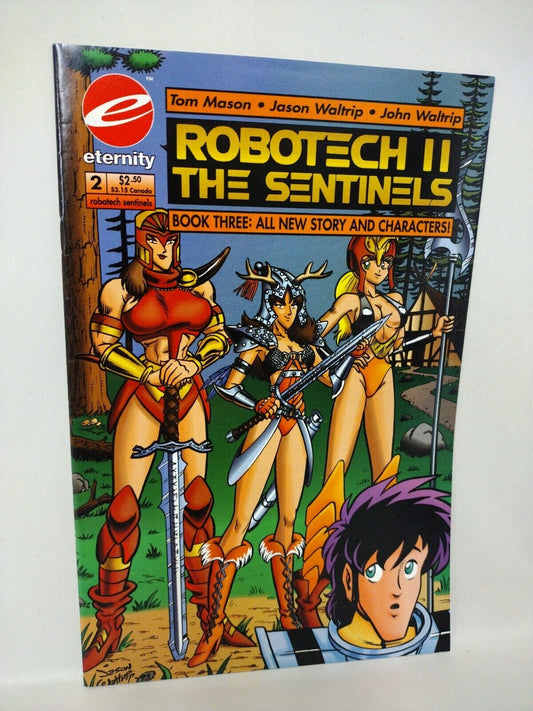 Robotech II Sentinels Book 3 #2 (1993) Eternity Comic Rare