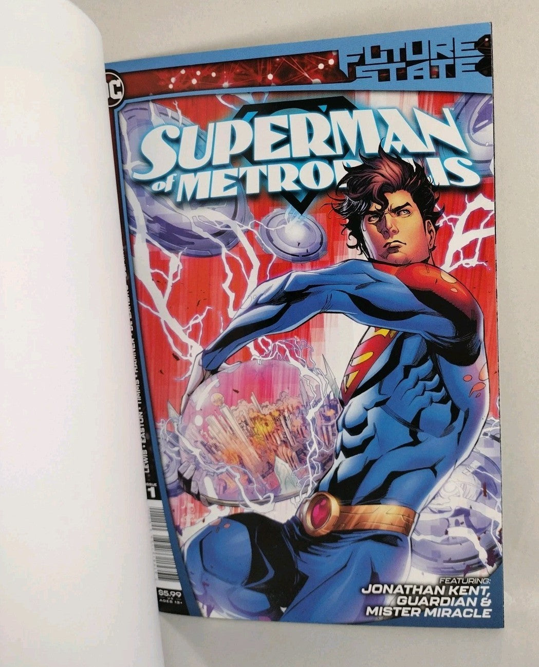 Superman Of Metropolis #1 (2021) DC Comic Blank Sketch Variant Cover New NM
