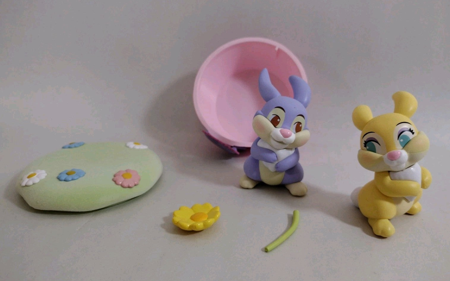 Disney Cupcake Miniso Blind Box 4" Thumper & Miss Bunny Figure