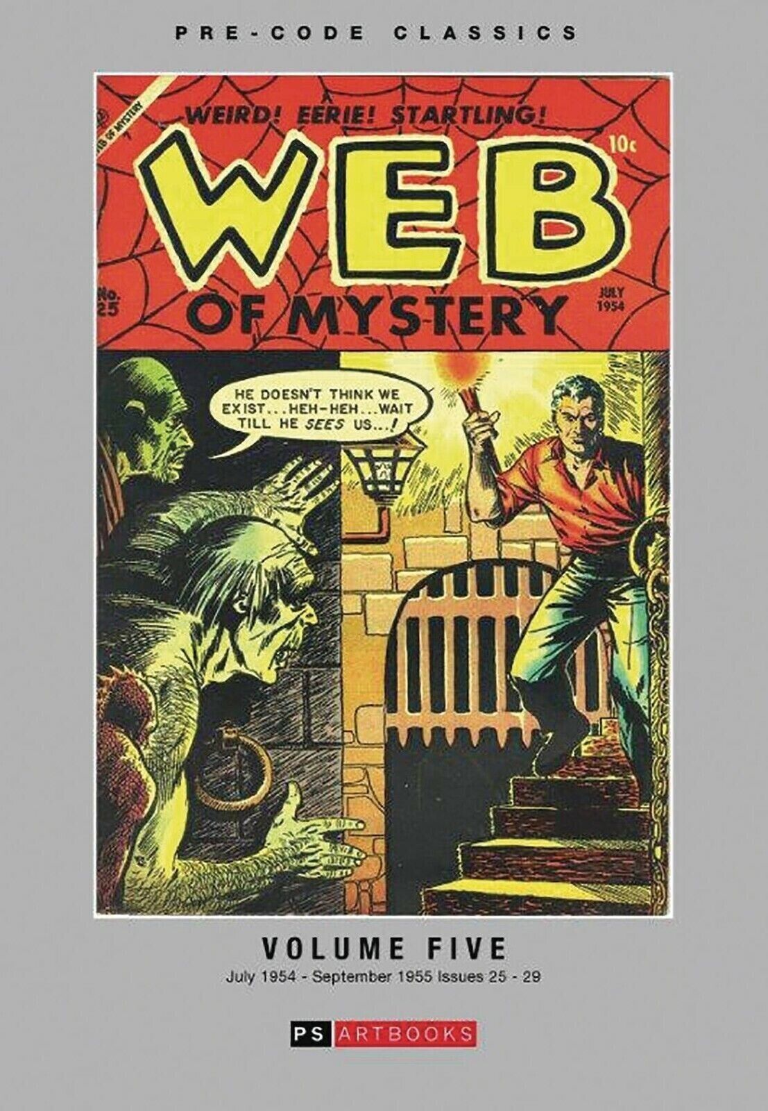 WEB OF MYSTERY VOL #5 HARDCOVER Collects #25-29 Pre Code Classics  ( Brand New)