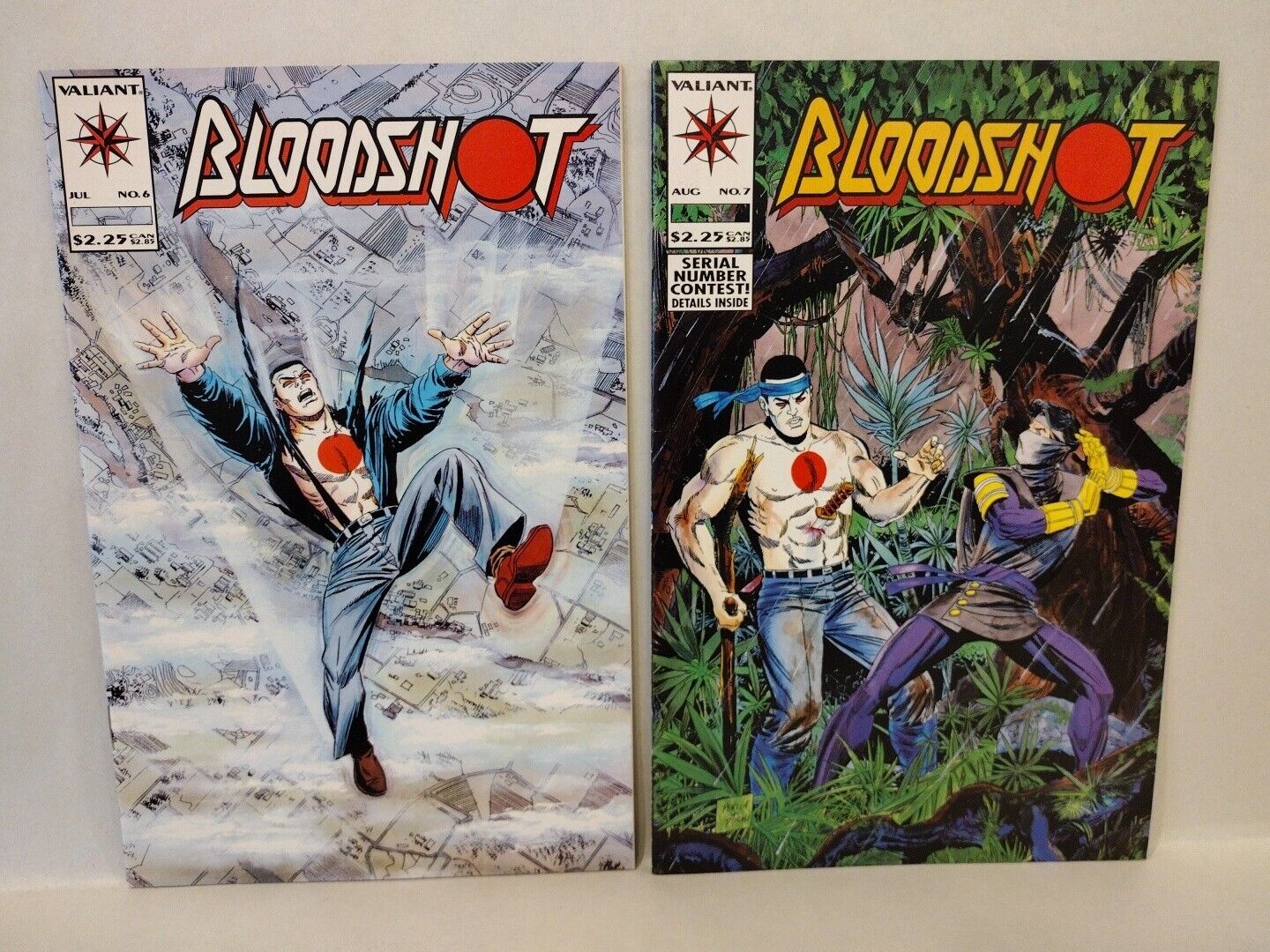 Bloodshot (1992) Valiant Comic Lot Set #0 1 2 3 4 5 6 7 8 9 1st Ninjak 