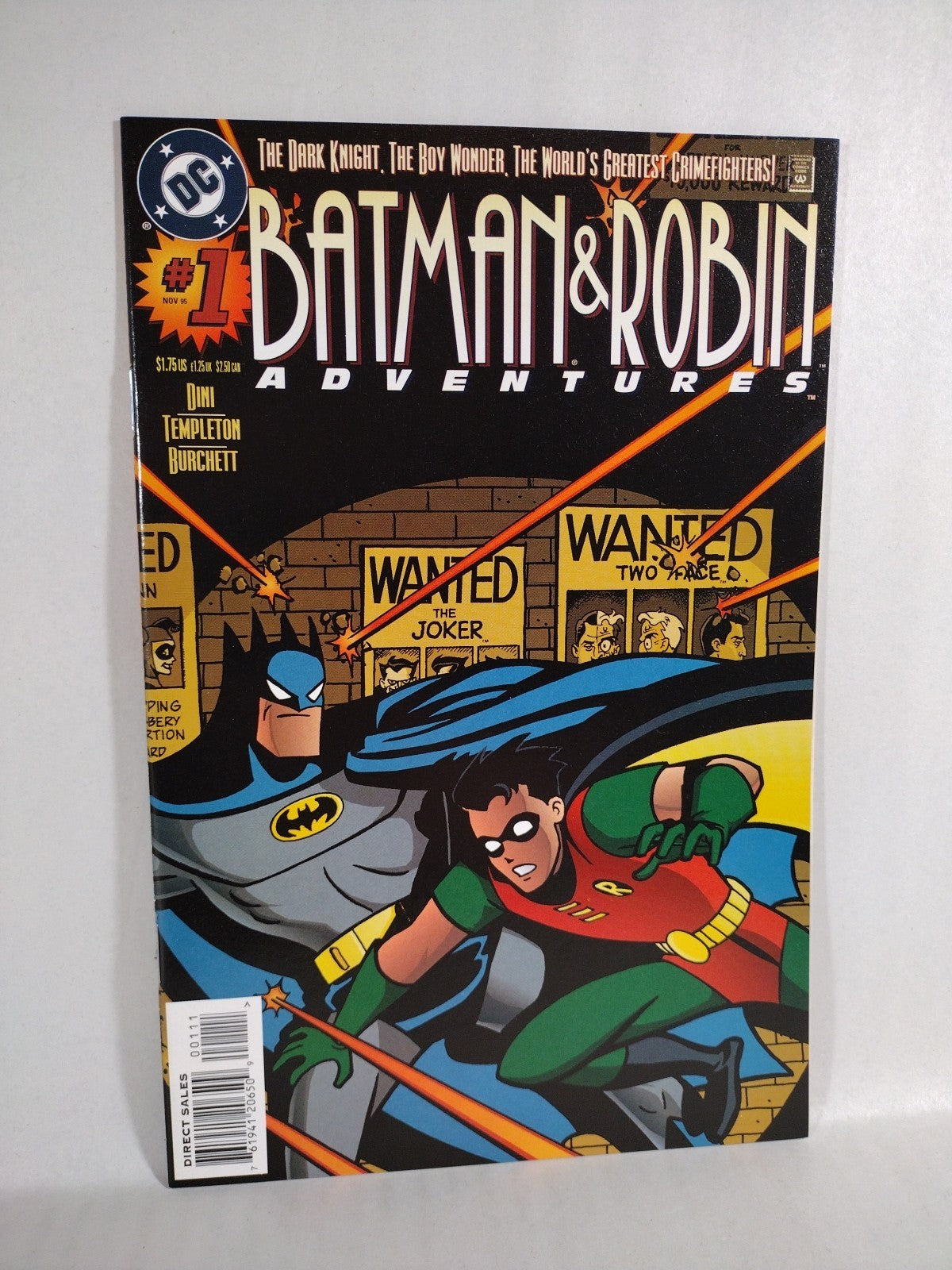 Batman And Robin Adventures (1994) DC Comic Set 1 2 Paul Dini Ty Templeton VF-NM