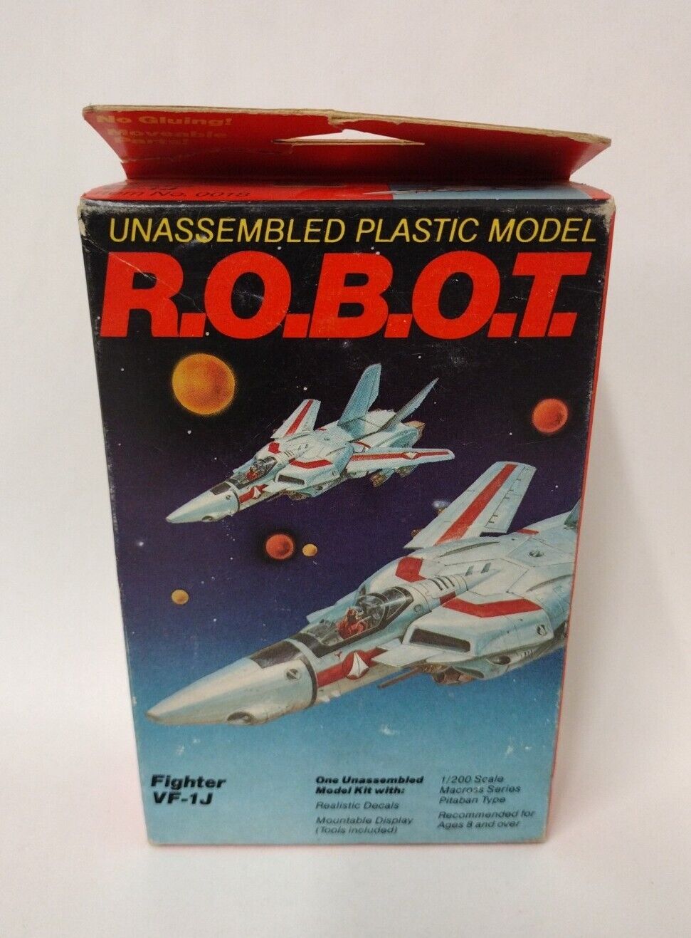 R.O.B.O.T. (1985) Testors Robotech Model Fighter VF-1J New Factory Sealed